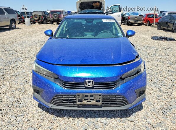 2HGFE2F2XNH529248 2022 HONDA CIVIC Blue 