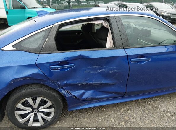 2HGFE2F2XNH596271 2022 HONDA CIVIC Blue Դիմացի տեսք