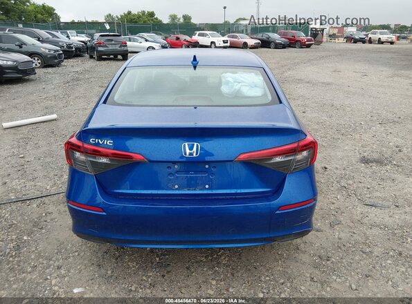 2HGFE2F2XNH596271 2022 HONDA CIVIC Blue 