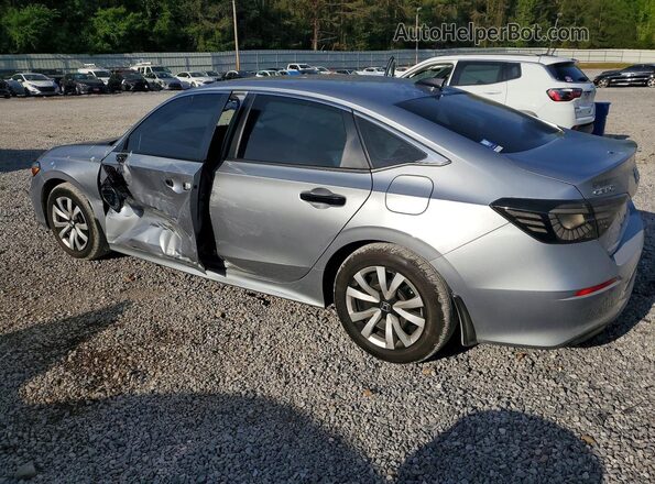 2HGFE2F2XSH523283 2025 HONDA CIVIC Silver უკანა მარცხენა