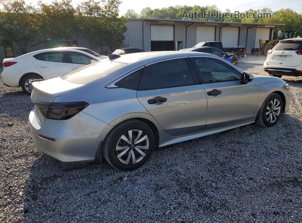 2HGFE2F2XSH523283 2025 HONDA CIVIC Silver უკანა მარჯვენა