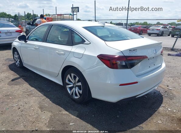 2HGFE2F2XTH501785 2026 HONDA CIVIC White Задня ліва чверть