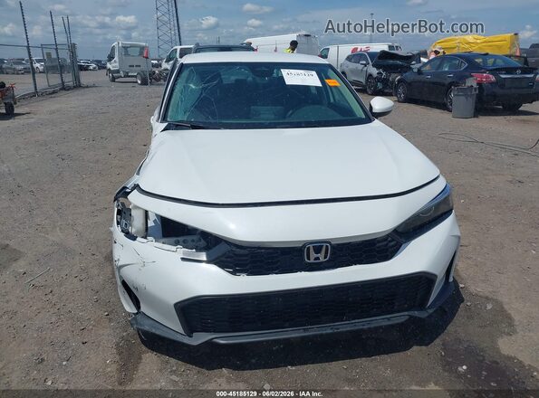 2HGFE2F2XTH501785 2026 HONDA CIVIC White Вид щитка приладів