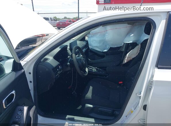 2HGFE2F2XTH501785 2026 HONDA CIVIC White Вид салону спереду