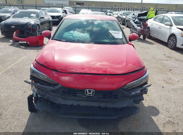 2HGFE2F2XTH588765 2026 HONDA CIVIC Красный Вид задней части салона