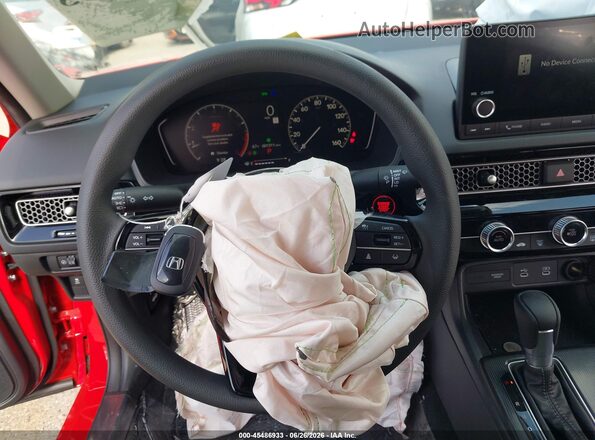 2HGFE2F2XTH588765 2026 HONDA CIVIC Красный Вид панели приборов