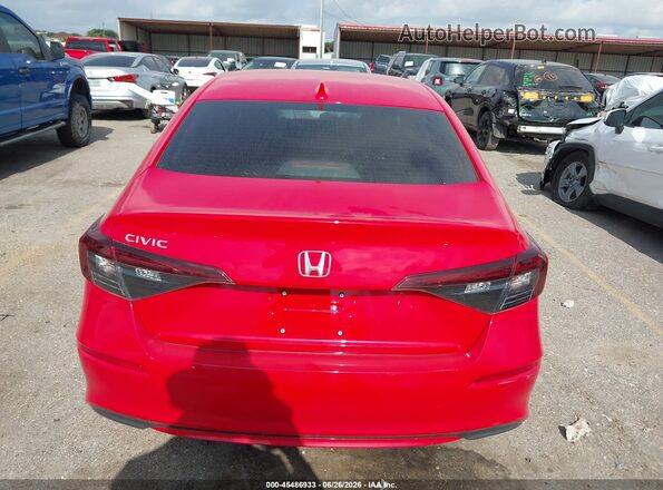 2HGFE2F2XTH588765 2026 HONDA CIVIC Красный 