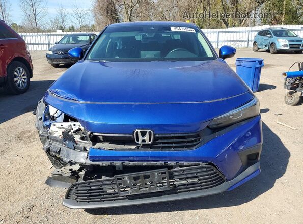 2HGFE2F33NH130366 2022 HONDA CIVIC Blue წინა ხედი