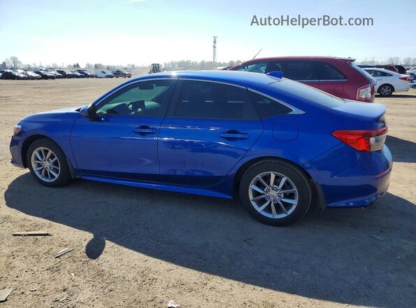2HGFE2F33NH130366 2022 HONDA CIVIC Blue უკანა მარცხენა