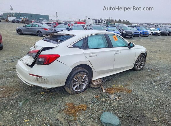 2HGFE2F33RH100791 2024 HONDA CIVIC White Rear right