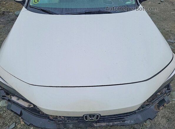 2HGFE2F33RH100791 2024 HONDA CIVIC White Rear interior view
