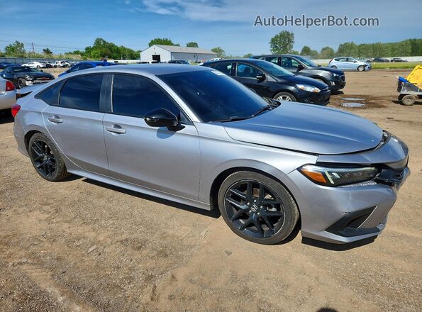 2HGFE2F50NH553276 2022 HONDA CIVIC Silver 
