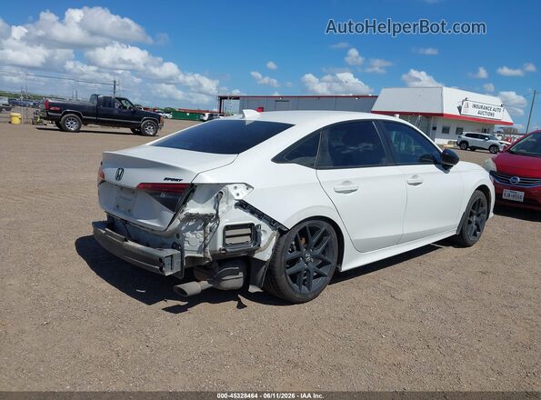 2HGFE2F50NH555688 2022 HONDA CIVIC White უკანა მარჯვენა