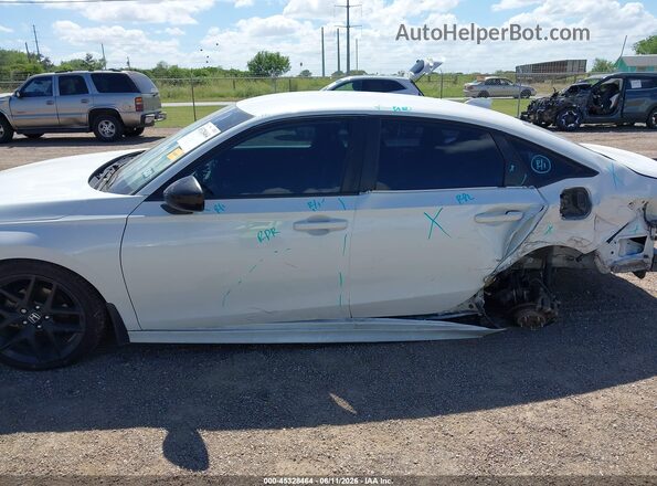 2HGFE2F50NH555688 2022 HONDA CIVIC White წინა ხედი