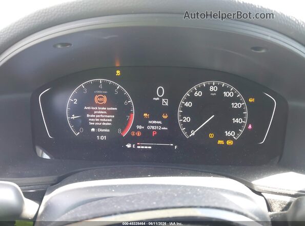 2HGFE2F50NH555688 2022 HONDA CIVIC White უკანა სავარძლების ხედი
