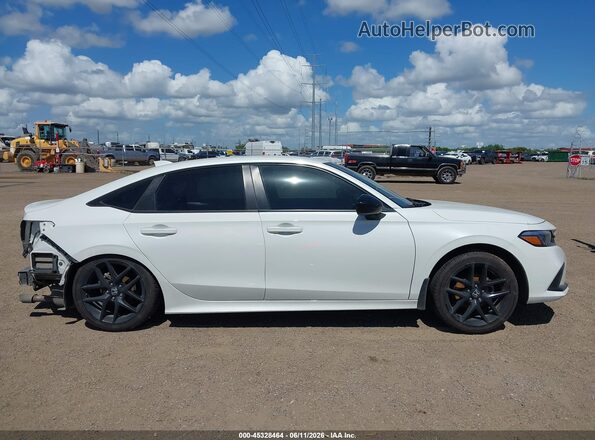 2HGFE2F50NH555688 2022 HONDA CIVIC White სალონის 360-გრადუსიანი ხედი