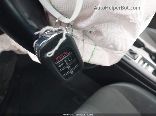 2HGFE2F50NH563788 2022 HONDA CIVIC Gray Dashboard view