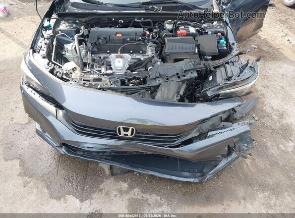 2HGFE2F50NH563788 2022 HONDA CIVIC Gray Rear view