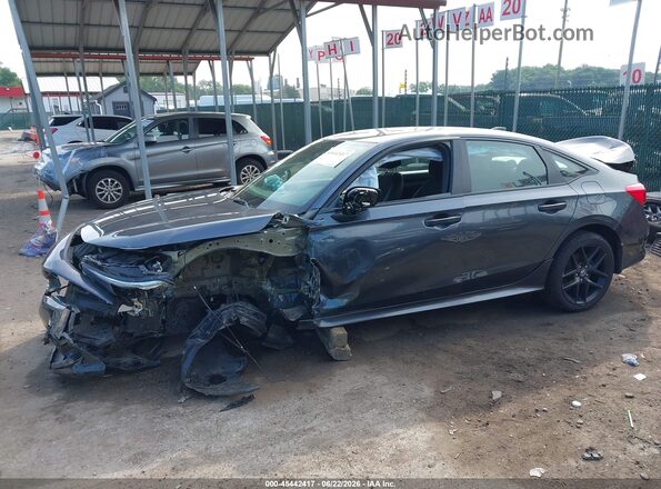 2HGFE2F50NH563788 2022 HONDA CIVIC Gray 