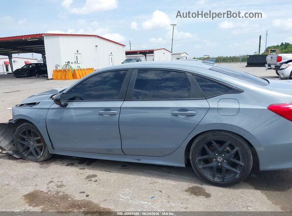 2HGFE2F50NH574113 2022 HONDA CIVIC Blue Սալոնի 360 աստիճան տեսք