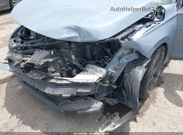 2HGFE2F50NH574113 2022 HONDA CIVIC Blue Դիմացի տեսք