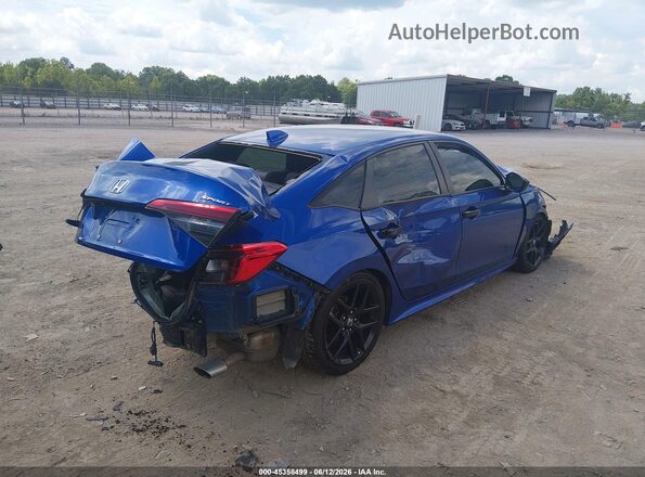 2HGFE2F50NH578789 2022 HONDA CIVIC Blue უკანა მარჯვენა