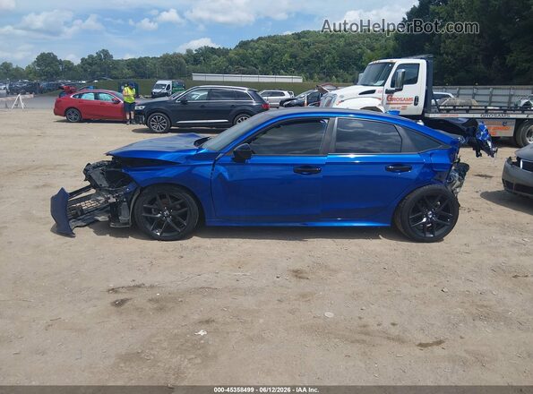 2HGFE2F50NH578789 2022 HONDA CIVIC Blue სალონის 360-გრადუსიანი ხედი