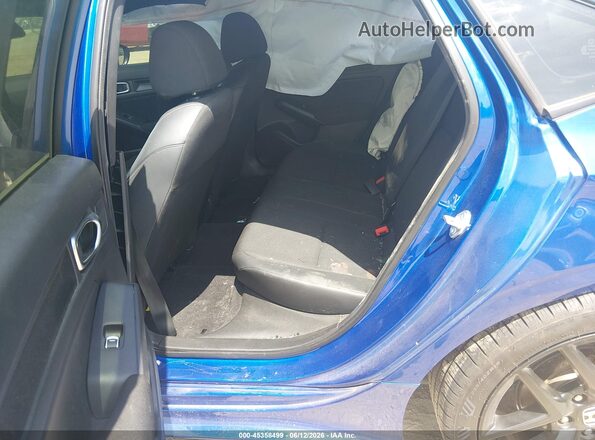 2HGFE2F50NH578789 2022 HONDA CIVIC Blue VIN კოდის სტიკერის ხედი