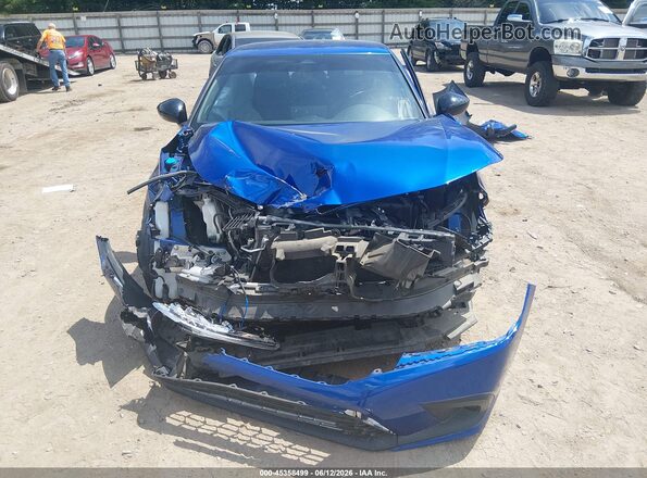 2HGFE2F50NH578789 2022 HONDA CIVIC Blue წინა ხედი
