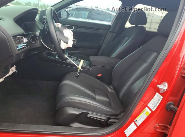2HGFE2F50NH599089 2022 HONDA CIVIC Red Vista interior delantera