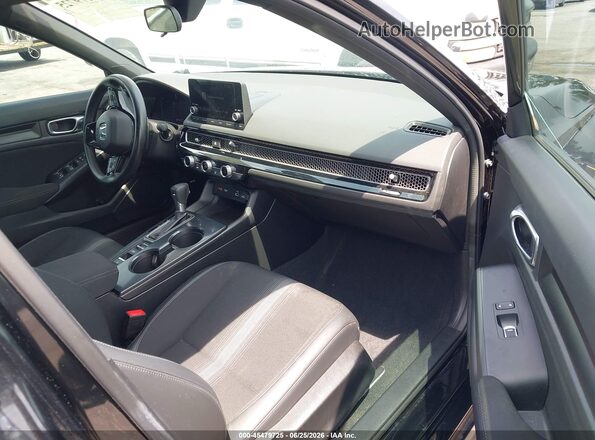 2HGFE2F50NH600435 2022 HONDA CIVIC Black Vista interior delantera