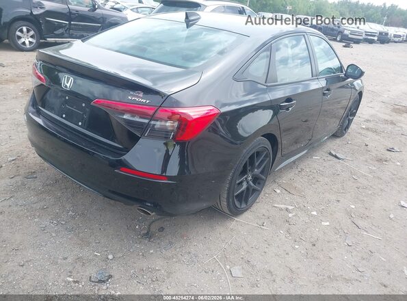 2HGFE2F50PH505926 2023 HONDA CIVIC Black უკანა მარჯვენა