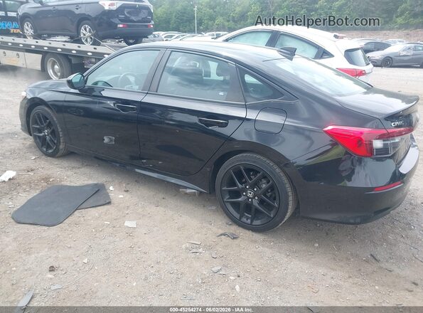 2HGFE2F50PH505926 2023 HONDA CIVIC Black უკანა მარცხენა