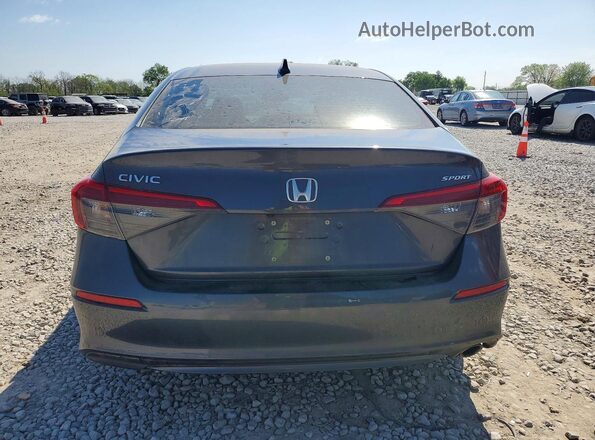 2HGFE2F50PH524055 2023 HONDA CIVIC Blue Հետևի տեսք