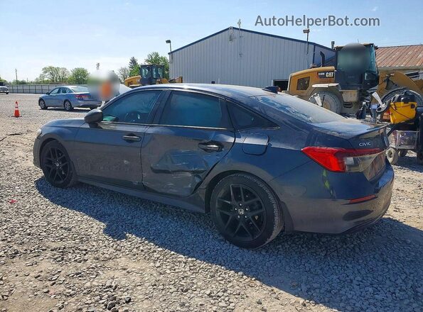 2HGFE2F50PH524055 2023 HONDA CIVIC Blue Հետևի ձախ