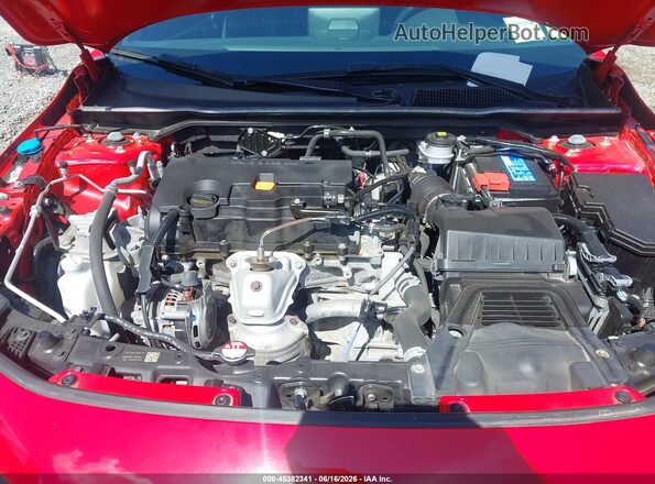 2HGFE2F50PH525769 2023 HONDA CIVIC Красный Вид сзади