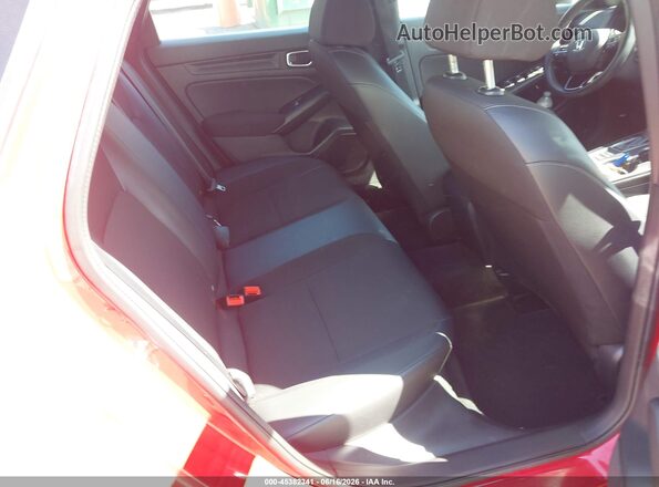 2HGFE2F50PH525769 2023 HONDA CIVIC Красный Вид наклейки с VIN-кодом