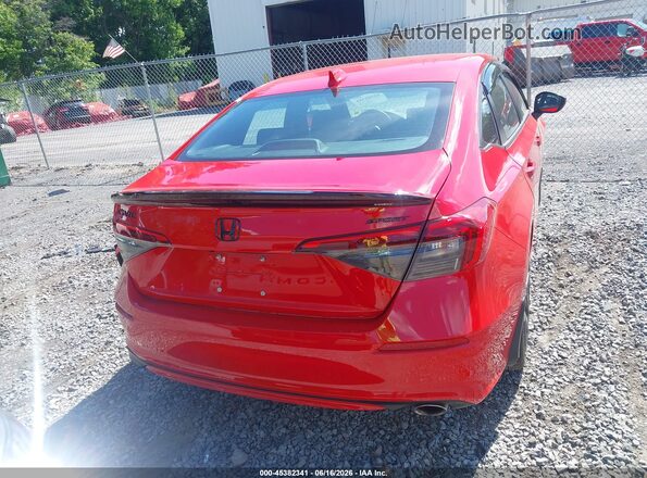 2HGFE2F50PH525769 2023 HONDA CIVIC Красный 