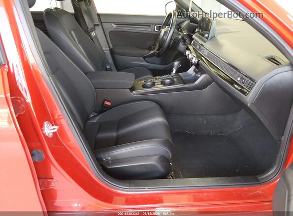 2HGFE2F50PH533001 2023 HONDA CIVIC Red Vista interior delantera