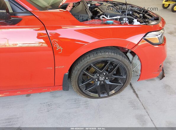 2HGFE2F50PH533001 2023 HONDA CIVIC Red Vista frontal