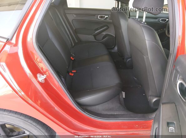 2HGFE2F50PH533001 2023 HONDA CIVIC Red Vista de la etiqueta del VIN