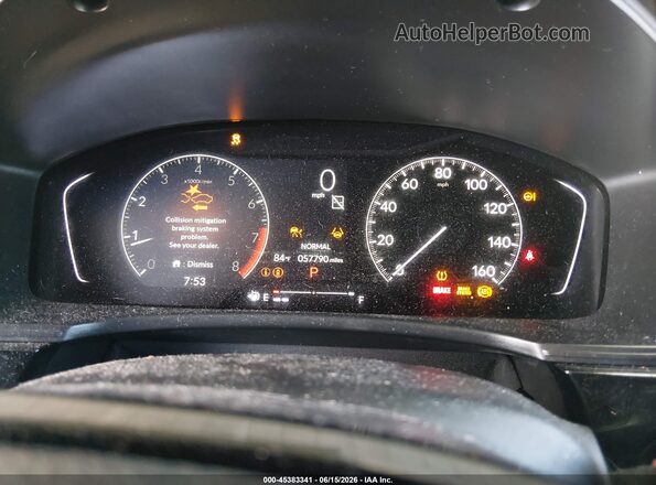 2HGFE2F50PH533001 2023 HONDA CIVIC Red Vista de los asientos traseros