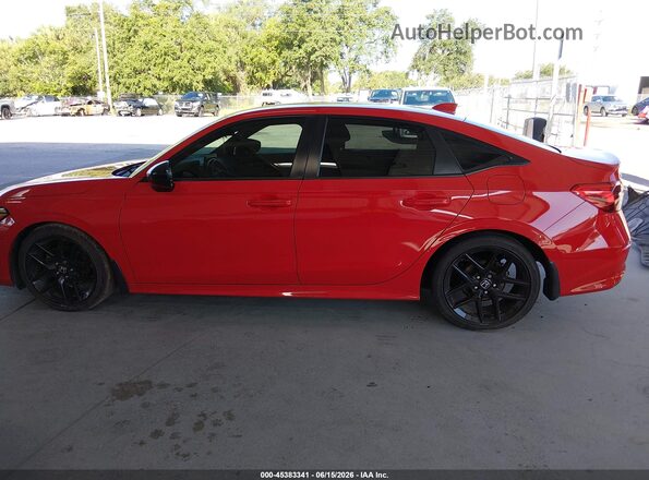 2HGFE2F50PH533001 2023 HONDA CIVIC Red 