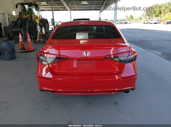 2HGFE2F50PH533001 2023 HONDA CIVIC Red 