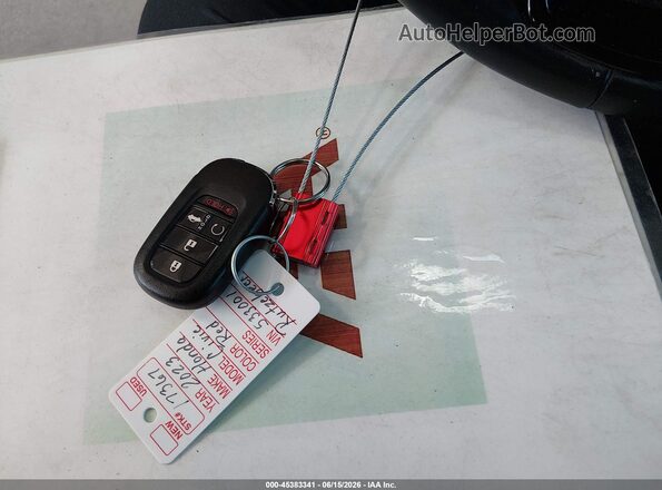 2HGFE2F50PH533001 2023 HONDA CIVIC Red Vista del salpicadero