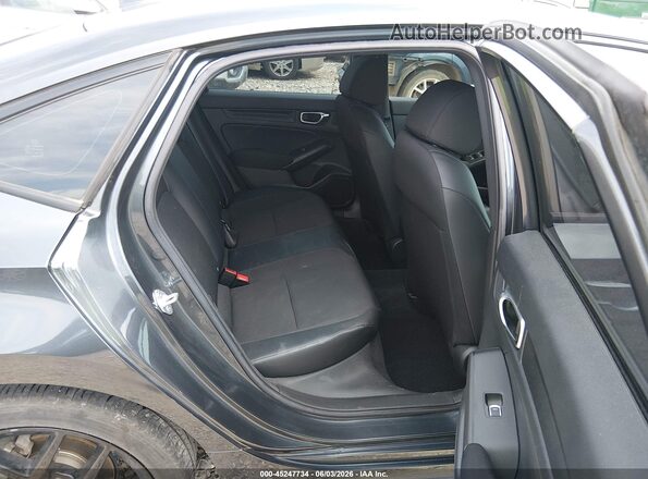 2HGFE2F50PH565897 2023 HONDA CIVIC Gray Vista de la etiqueta del VIN