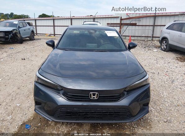 2HGFE2F50PH565897 2023 HONDA CIVIC Gray Vista interior trasera