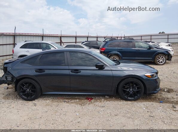2HGFE2F50PH565897 2023 HONDA CIVIC Gray Vista interior de 360 grados