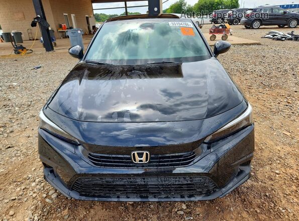 2HGFE2F50RH505668 2024 HONDA CIVIC Black Դիմացի տեսք