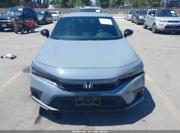 2HGFE2F50RH529582 2024 HONDA CIVIC Gray Widok z przodu